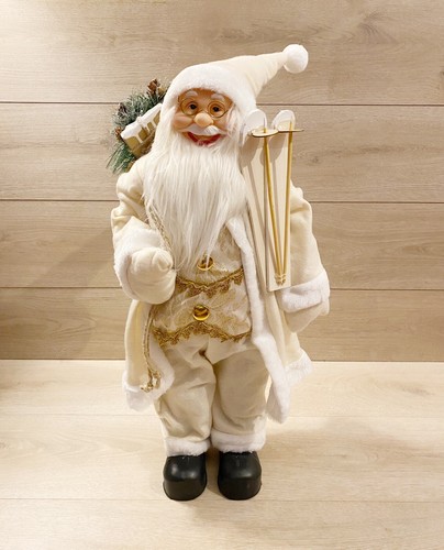 Babbo natale sciatore - natale,