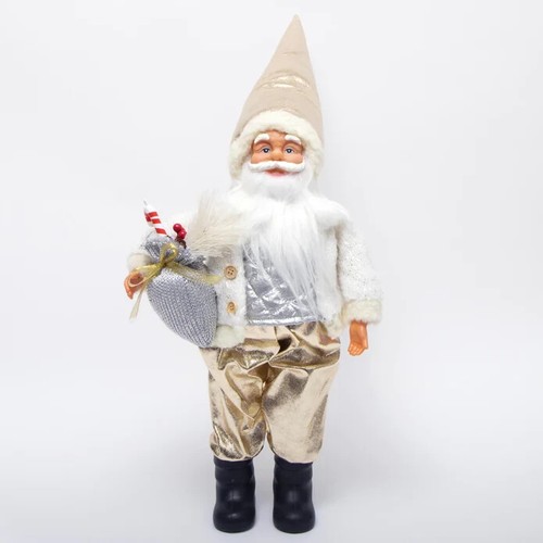 Babbo natale chic oro grande - babbo,