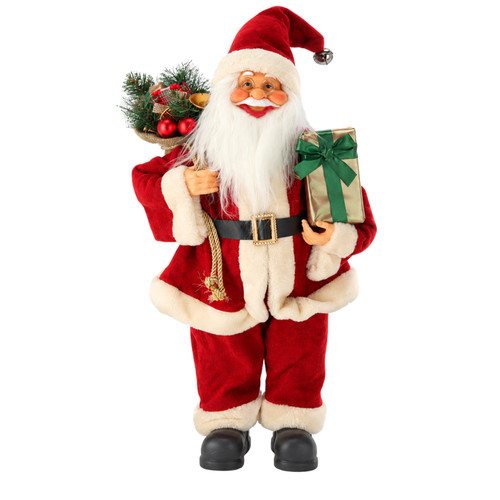 Babbo natale con - 60, sacco
