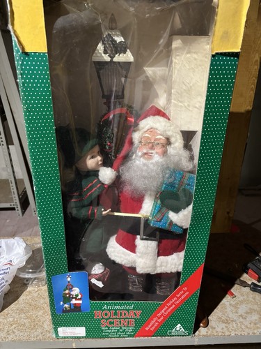 Babbo natale animato vintage - babbo,