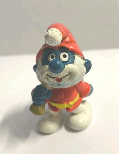 Grande puffo babbo natale - grande,