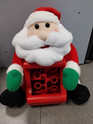 Babbo natale spara bolle - natale, di