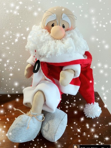 Babbo natale 40h decorativo - natale, cm