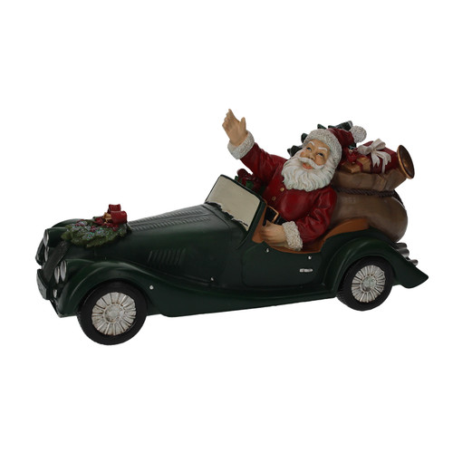 Babbo natale auto con doni - in,