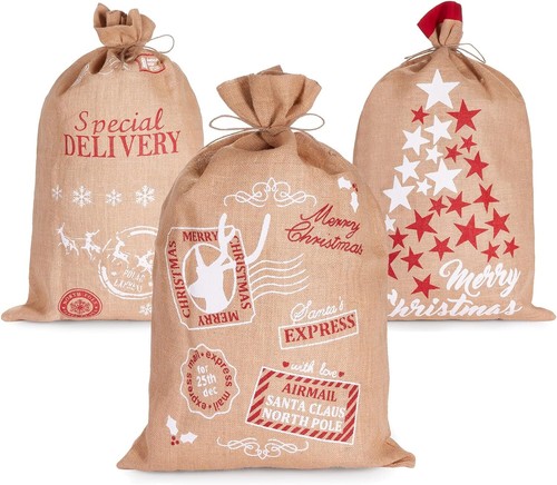 Set sacchi befana merry - 3,